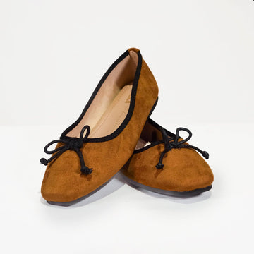 Ballerina Scamosciata Cammello