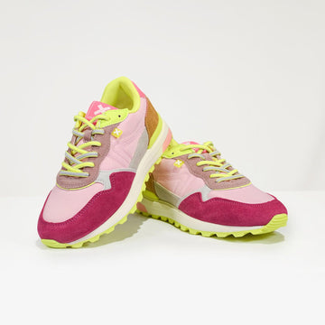 Sneakers Fucsia e Giallo
