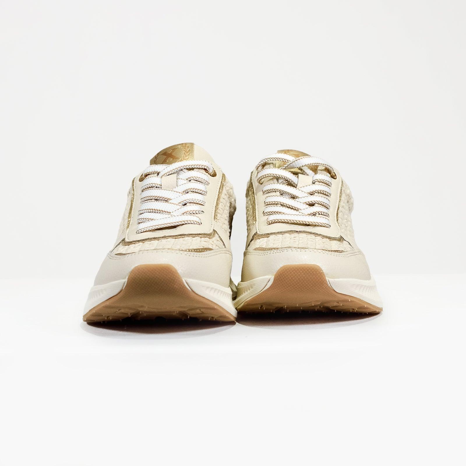 Sneakers Oro e Bianco